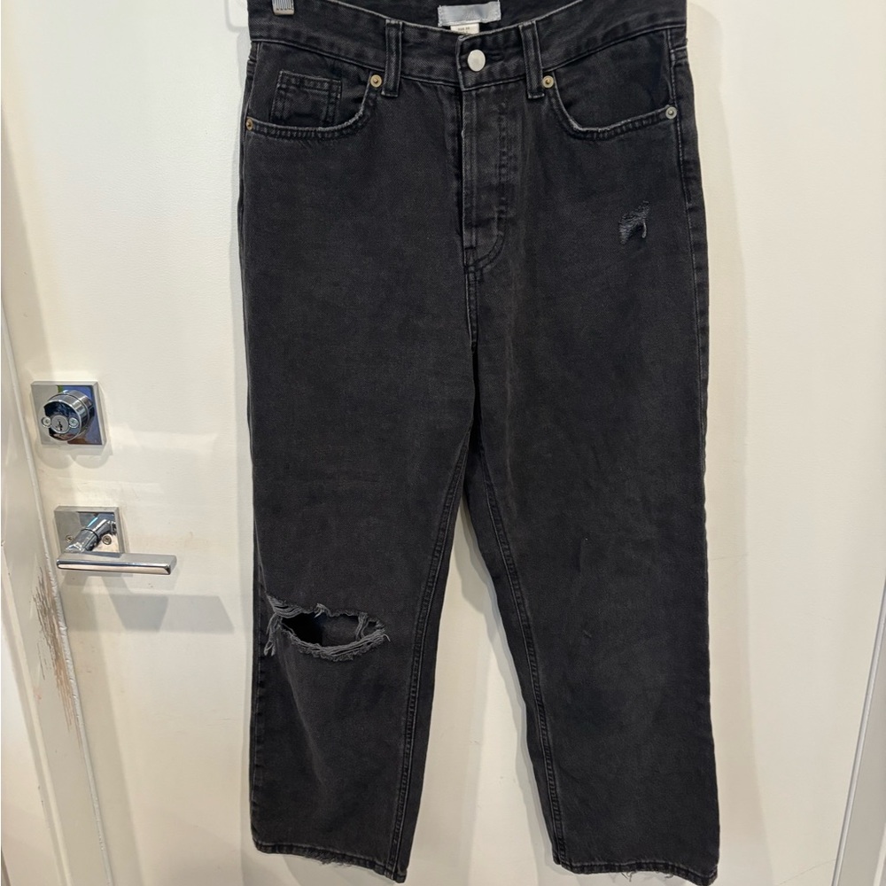H&M Charcoal Denim Jeans